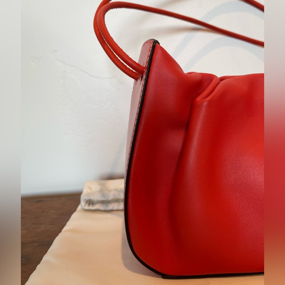 Staud Kiki Shoulder Bag Blood Orange - Picture 4 of 15